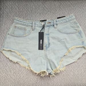 Fashion Nova Light Blue Jean Shorts